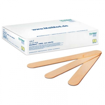 MAIMED HOLZMUNDSPATEL UNSTERIL 1X100 Stk. (100 Stück)