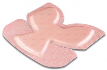 ALLEVYN Gentle Border Heel Schaumverband  (5 Stück)