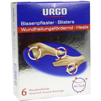 URGO BLASENPFLASTER 2 GROESSEN - 6 Stk