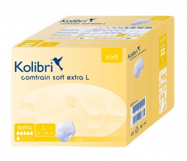 KOLIBRI Comtrain Soft Pants Extra L 6X14 Stk. (84 Stück)