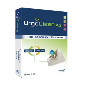 URGOCLEAN AG 15X15 CM (5 Stück)