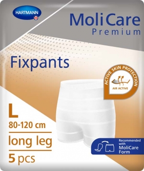 MOLICARE Premium Fixpants long leg Gr.L (5 Stück