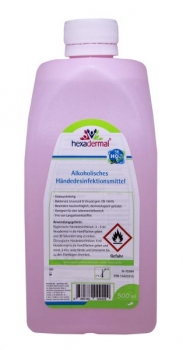 Hexadermal®500 ml alkohol. Händedesinfektionsgel (1 STK)