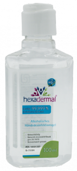 Hexadermal®100 ml alkohol. Händedesinfektionsgel (1 STK)
