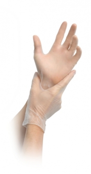 MaiMed vinyl PF Handschuhe Größe S (100 Stück)