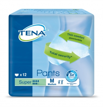 TENA PANTS Super L ConfioFit Einweghose 4X12 Stück (48 Stück)