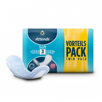 ATTENDS SOFT 3 EXTRA 4X20Stk. (80 Stück)