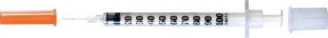 Preview: BD MICRO-FINE+ Insulinspr.1 ml U100 12,7 mm - (100 Stück)
