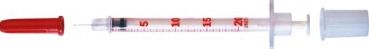 Preview: BD MICRO-FINE+ Insulinspr.0,5 ml U40 8 mm - 100X0.5 ml (100 Stück)