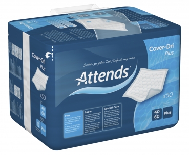 ATTENDS COVER DRI+ 40X60 CM - 6X50 Stk. (300 Stück)