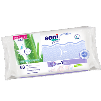 SENI CARE  Feuchtpflegetücher SENSITIVE 68 Stk.