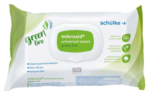 MIKROZID universal wipes green line SP (1x114 Stück)