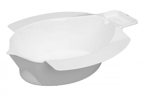BIDET BECKEN KUNSTSTOFF WEIß (1 Stück)