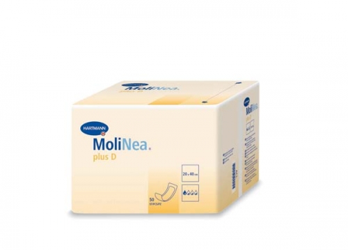 MOLINEA PLUS D SAUGKISSEN 20X40CM 1X50 Stk.(50 Stück)