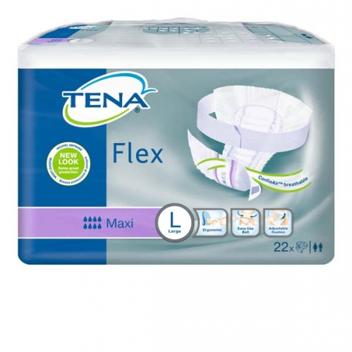 TENA Flex Maxi L 3X22 Stück (66 Stück)
