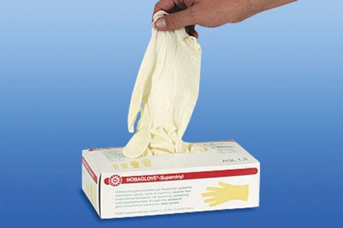 NOBAGLOVE SOFTVINYL PUDERFREI Größe: M (100 Stück)