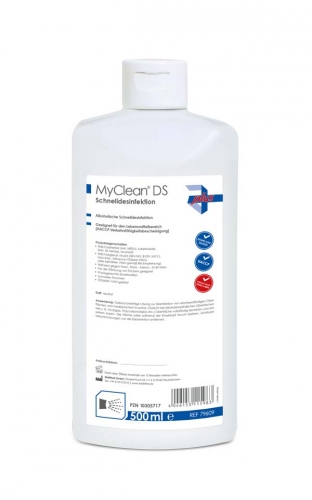 MyClean DS Schnelldesinfektion (neutral) Serie plus 500 ml (1 Stück)