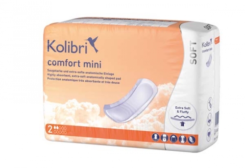 KOLIBRI Comfort Einlagen Anatomisch Mini 8X28 Stk. (224 Stück)