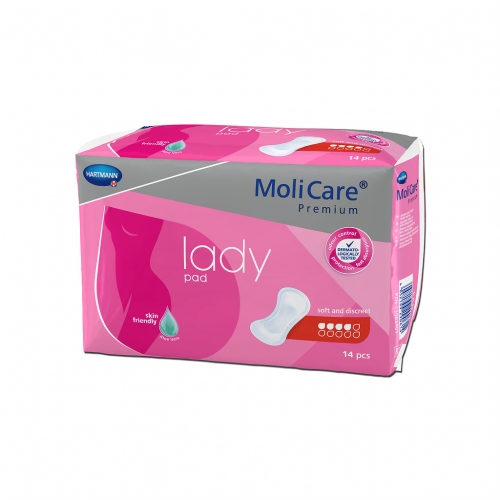 MOLICARE PREMIUM LADY PAD 4 TROPFEN 12X14 Stk.(168 Stück)