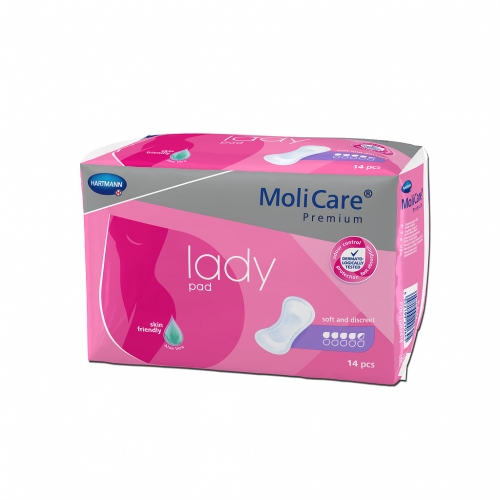 MOLICARE PREMIUM LADY PAD 4,5 TROPFEN 12X14 Stk.(168 Stück)