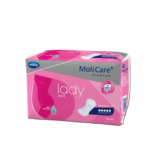 MOLICARE PREMIUM LADY PAD 5 TROPFEN 12X14 Stk.(168 Stück)
