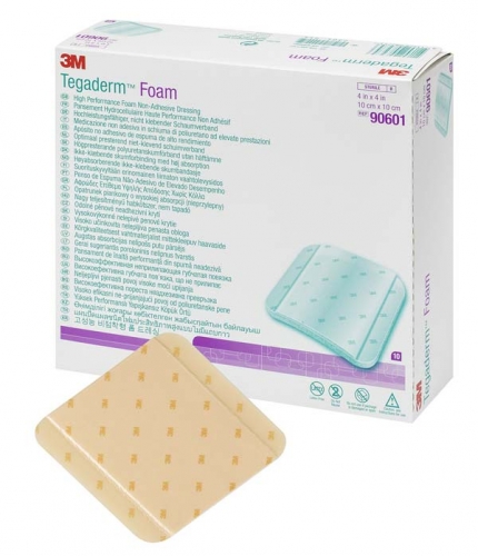 EGADERM Foam n.klebend 10x10 cm 90601 (10 Stück)