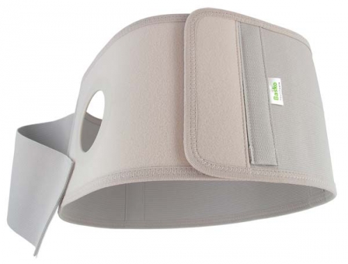 STOMACARE Band.Stand.Plus H15cm Öffn.72mm Gr.L GRAU (1 Stück)