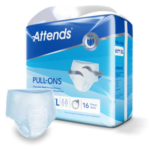 ATTENDS Pull-Ons 6 extra large 4X16 Stk. (64 Stück)