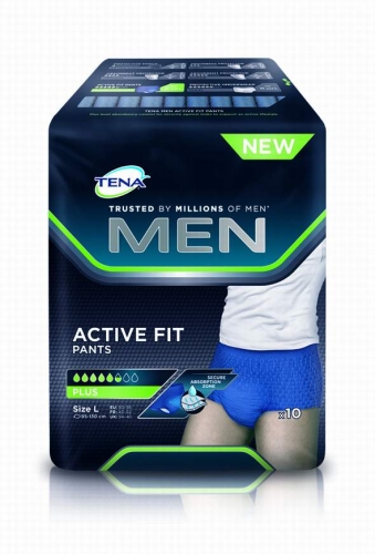 TENA MEN Active Fit Pants Plus L 4X10 Stk. (40 Stück)