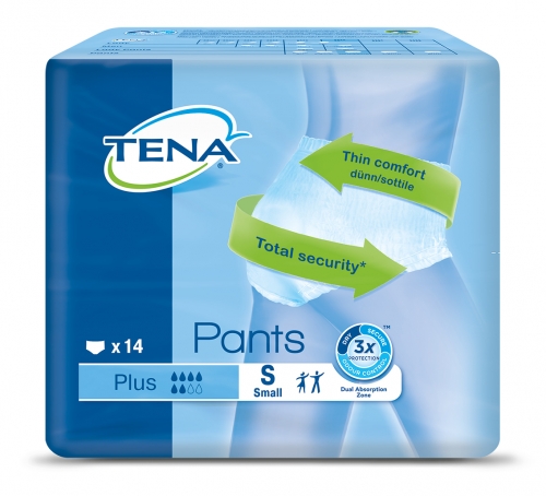 TENA PANTS Plus S ConfioFit Einweghose 4X14 Stück (56 Stück)